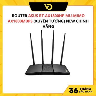 Router asus rt-ax1800hp mu-mimo ax1800mbps new chính hãng