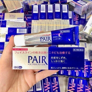 Kem ngừa mụn pair acne w cream nhật bản 24g