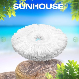Bông lau nhà microfiber xoay 360 độ sunhouse ks-co350m
