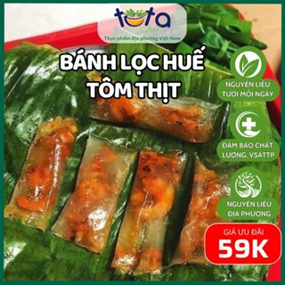Bánh lọc tôm thịt thơm ngon Bánh bột lọc Huế chuẩn vị Tuta Food ship nhanh trong TP.HCM