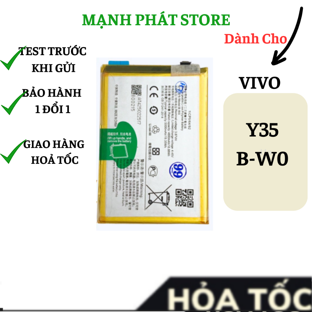 PIN VIVO Y35, B-W0/ Y35