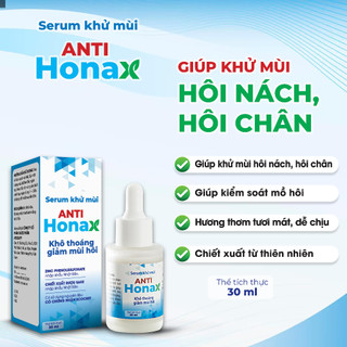 Serum giúp khử mùi hôi nách, hôi chân. ngăn tiết mồ hôi cho cả nam và nữ anti honax