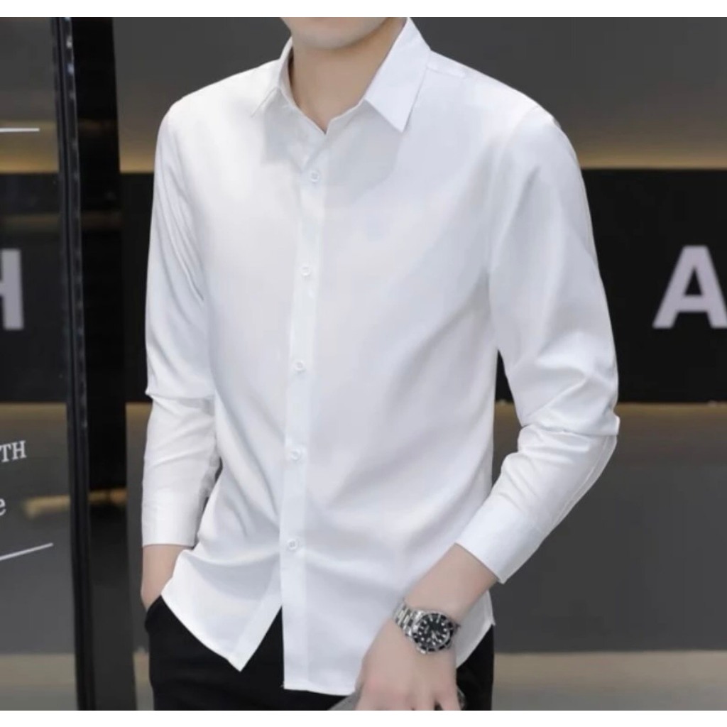 Áo sơ mi nam mẫu basic kuben-shop