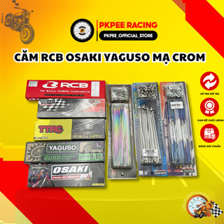 Một Cặp Căm Tròn RCB OSAKI YAGUSO Mạ Crom Dùng Được Cho Nhiều Dòng Xe Raider, Satria, Winner, Exciter Phụ Kiện Xe PKPEE