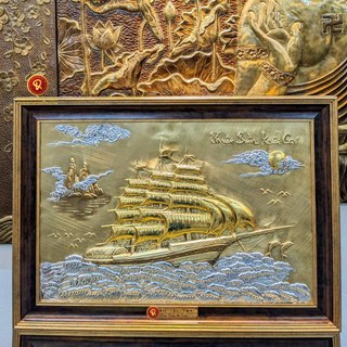 Tranh Thuận Buồm Xuôi Gió Bằng Đồng Hướng Thuyền Sang Phải