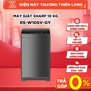 Es-w10sv-gy / es-w12sv-gy - miễn phí công lắp đặt - máy giặt sharp 10kg/12kg - giao toàn quốc
