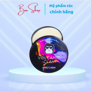 Sáp vuốt tóc nam Volcanic Clay  tạo kiểu tóc , giữ nếp tóc 80ml