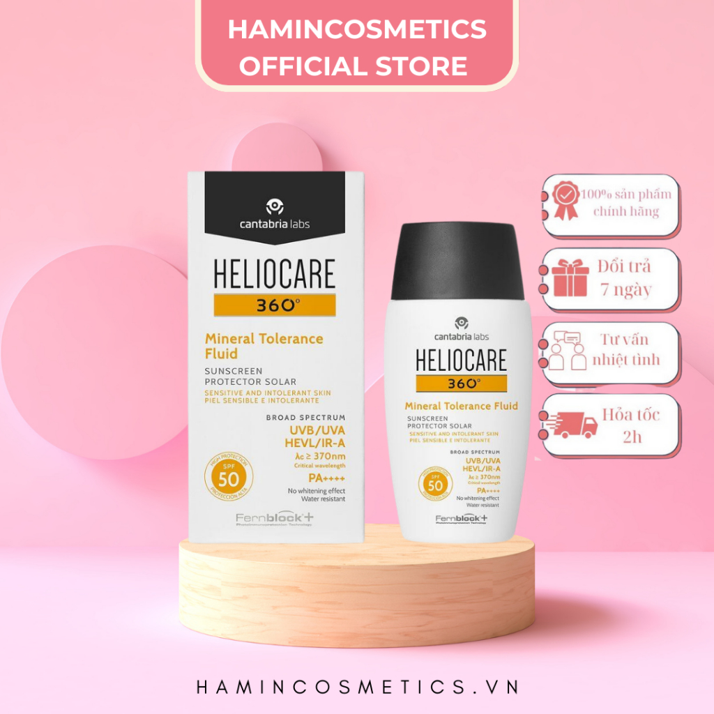 Kem Chống Nắng HELIOCARE 360° Mineral Tolerance Fluid
