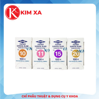 LƯỠI DAO MỔ PHẪU THUẬT NHẬT ( FEATHER ) số 10/11/15/20