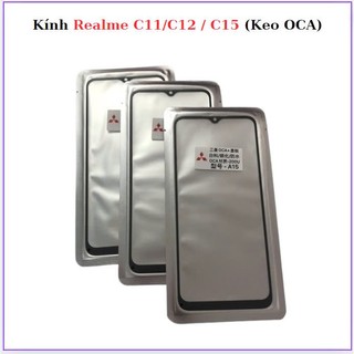 Mặt Kính ép Realme C11/C12/C15 (Keo OCA)