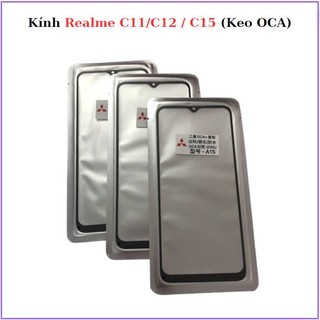 Mặt kính ép realme c11/c12/c15