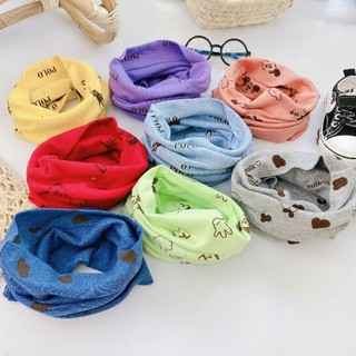 Khăn ống đa năng giữ ấm cổ cho bé in hình