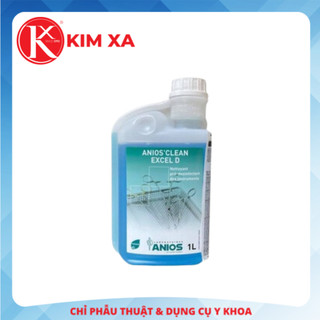 DUNG DỊCH TẨY RỬA VÀ KHỬ KHUẨN TRANG THIẾT BỊ Y TẾ - ANIOS CLEAN EXCEL D 1L