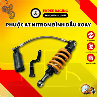 Phuộc AT Racing Mẫu Nitron Bình Dầu Xoay 720 Độ Gắn Exciter, Winner, Sonic, Raider, Satria Fi Phụ Kiện Xe PKPEE