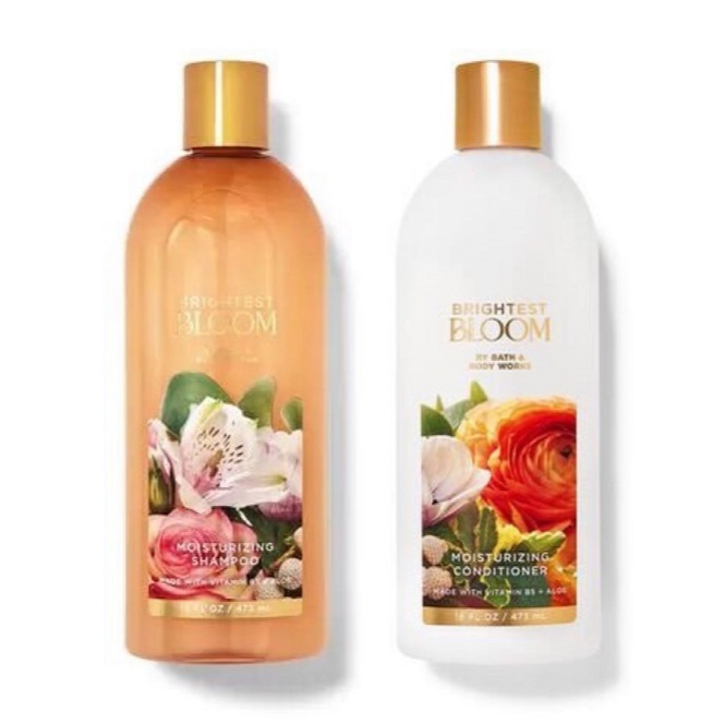 Dầu Gội / Dầu Xả Bath & Body Works Brightest Bloom 473ml (Mỹ)