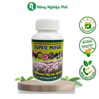Super Magnisal bổ sung diệp lục tố, tăng khả năng quang hợp - Lọ 100 gram