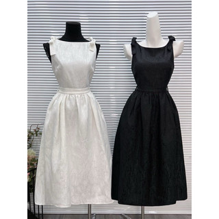 👗 ĐẦM XOÈ GẤM NƠ VAI <ảnh thật ở cuối>