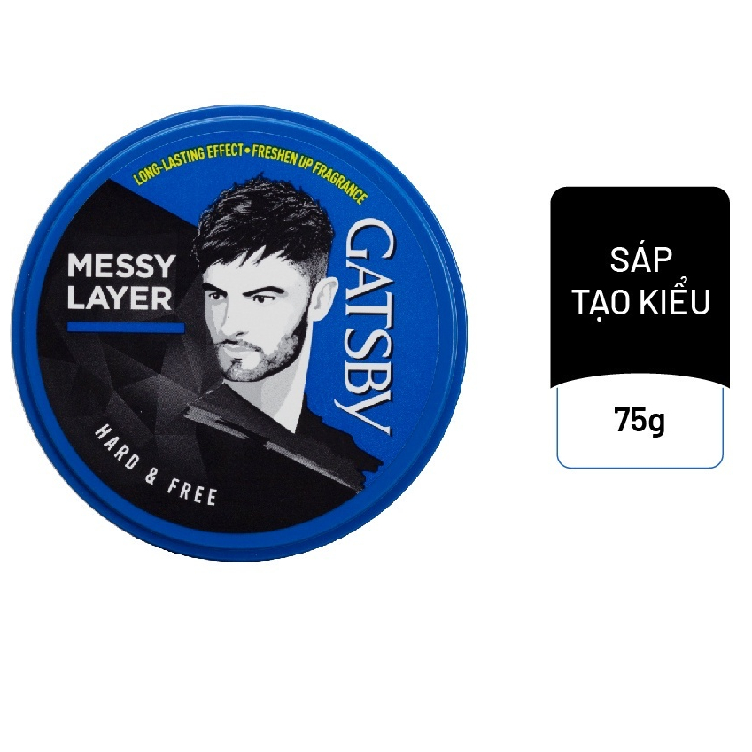 Gatsby Styling Wax Hard and Free Wax tạo kiểu tóc