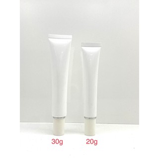 Tuýp nhựa trắng nắp vặn 20G 30G đựng kem