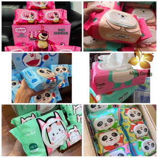 Khăn giấy ướt Phú Đạt không mùi