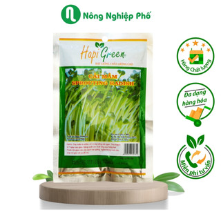 Hạt giống cải mầm Sprouting Radish Happi Green - Gói 120 gram