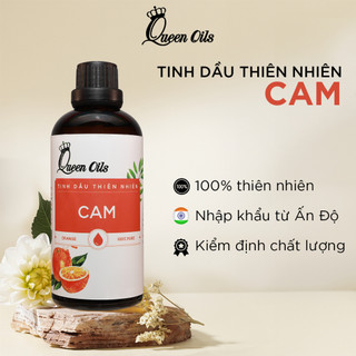 Tinh dầu cam - hương thơm ngọt ngào, dễ chịu giúp giải tỏa căng thẳng