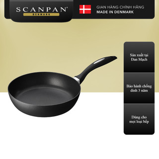 Chảo chống dính sâu lòng đáy từ Scanpan IQ 24cm 64102414, sản xuất tại Đan Mạch, bảo hành lớp chống dính 3 năm