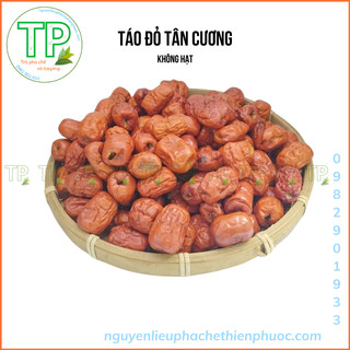 táo đỏ không hột (táo tàu) 100g - hàng loại 1, nấu chè dưỡng nhan, tiềm gà