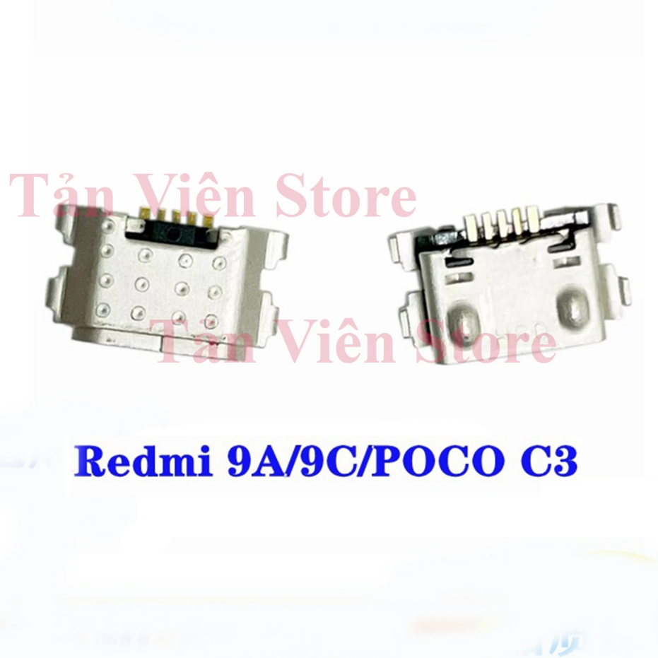 Set 20-30c Chân sạc Redmi 9A,9C và Poco C3 Loại xịn,Rất dễ hàn