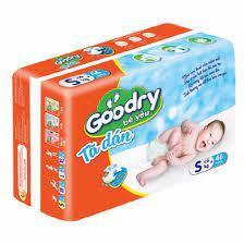 Tã / bỉm dán goodry cho bé sơ sinh size S46 dưới 6kg