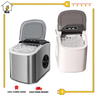 2.2LMáy làm đá mini công suất lớn, máy làm đá 15kg tự động, làm đá nhanh trong 6-8 phút,Bảo hành 12 tháng