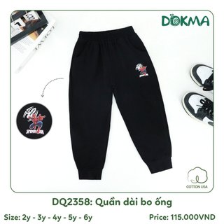 Quần dài bo gấu BT Dokma(2-6Y)