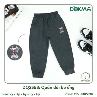 Quần dài bo gấu BT Dokma(2-6Y)