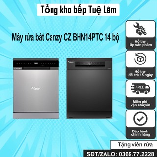 Máy rửa bát canzy cz bhn14ptc | 14 bộ | 6 chương trình rửa | sạch và tiệt kiệm điện và nước