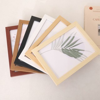Khung ảnh treo tường NAGO, khung ảnh để bàn bằng gỗ mặt kính size12x17cm,14.5x19.6cmTẶNG KÈM CHỐNG