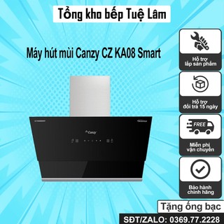 Máy hút mùi canzy cz ka08 smart | độ ồn thấp | cảm ứng vẫy tay
