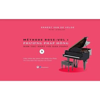 Sách - Phương Pháp Hồng - Năm Thứ Nhất Với Đàn Piano (Kèm File Audio) - HH