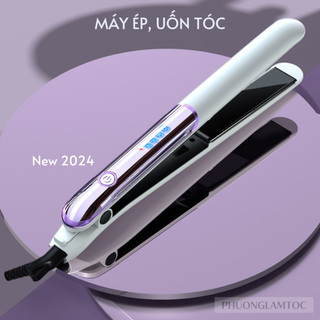 Máy ép duỗi tóc, là tóc, uốn xoăn tóc cao cấp - Máy làm tóc 2 trong 1 by PHUONGLAMTOC