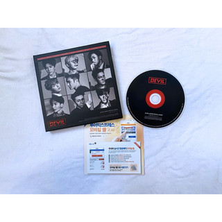 Super junior album devil gồm CD phôtbook như hình