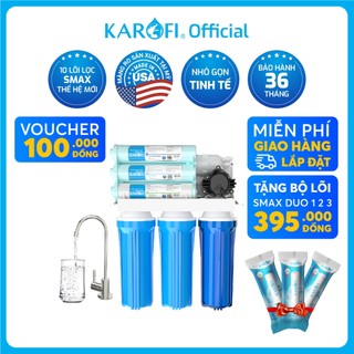 Máy lọc nước để gầm 10 lõi karofi kt-ero100v - hàng chính hãng