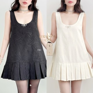 [MAISEY 1761] ĐẦM BABYDOLL XẾP LY CỰC DỄ THƯƠNG (TẶNG QUẦN BẢO HỘ, TÁP CÀI RỜI)