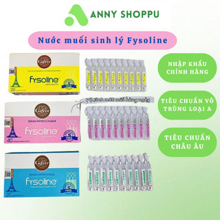 Fysoline Nước Muối Sinh Lý Pháp Vệ sinh mắt, mũi cho bé, Fysoline Hồng, Fysoline Vàng, Fysoline xanh