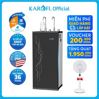 Máy lọc nước nóng lạnh 2 vòi 3 chế độ Karofi KAD-I55 - Lắp đặt miễn phí toàn quốc