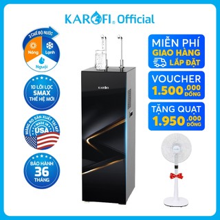 Máy lọc nước nóng lạnh 10 lõi lọc Karofi KAD - N89 màng ro Mỹ - Lắp đặt miễn phí toàn quốc