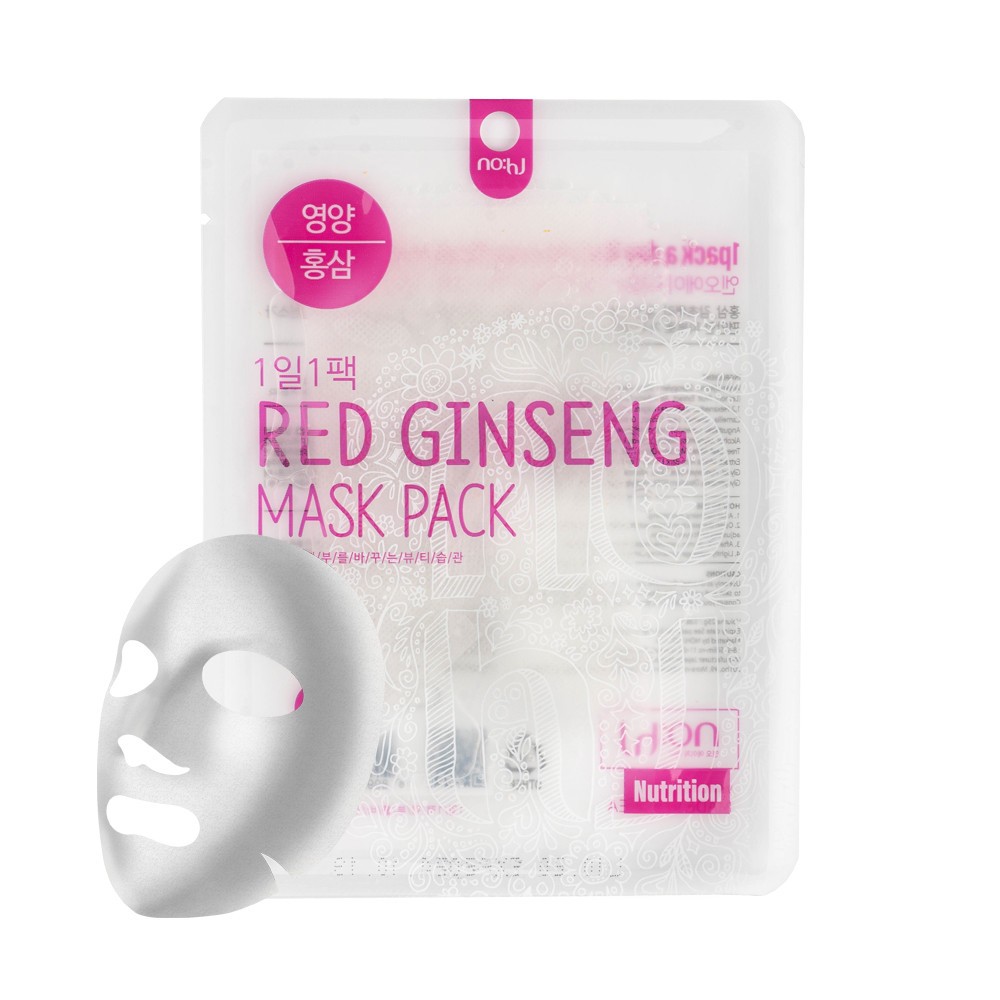 mặt nạ nohj 1 Pack a Day Nutrition Mask Pack NO.2 Red Ginseng-Nutrition Program