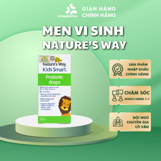 Olive Pharma Chính Hãng - Men Vi Sinh Nature's Way - Hỗ trợ bổ sung men vi sinh cho bé