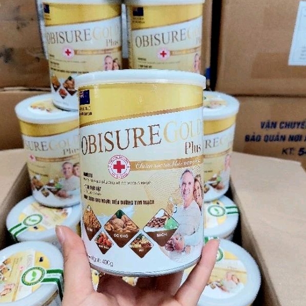 Sữa hạt Obisure Gold Plus - Lon 400g