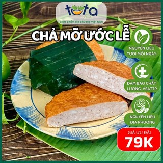 Chả mỡ Ước Lễ đặc sản Hà Nội thơm ngon chuẩn vị gói 500gr Tuta Foods Ship Hoả tốc HCM