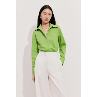 Áo sơ mi nữ công sở dài tay ÀTOUS ALLIE cổ đức dáng oversized màu sắc đa dạng, không nhăn nhàu trẻ trung dễ phối đồ