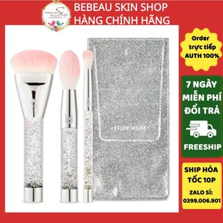 Bộ cọ Etude Twinkle Mini Brush Set, Snow Edition